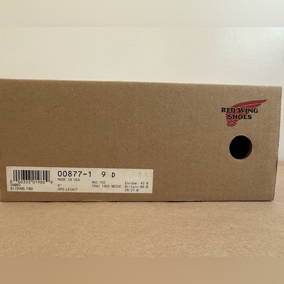 Red Wings Irish Setter 877 8-INCH CLASSIC MOC Oro Legacy Leather - Picture 7 of 7